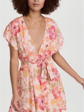 Free People Women’s Freddy Dress in Fruit Punch NWT